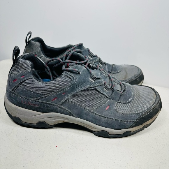 LL Bean Hiking / Walking Low Shoes Trail 4 Men\'s Size 13 M Dark Grey Color main image 6
